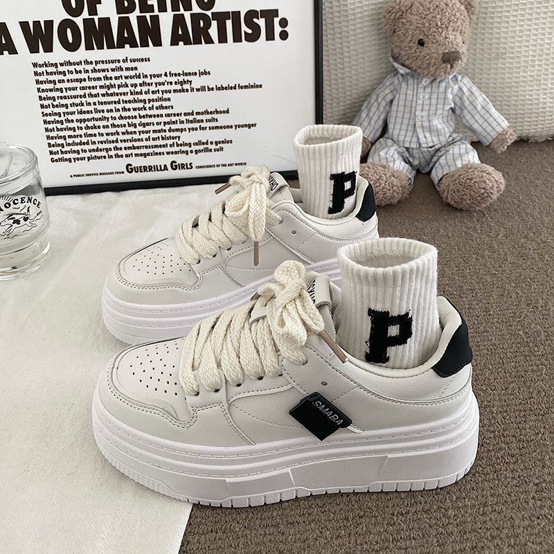Damen Sneaker Plattform Bequem Modern - BerlinGlamour