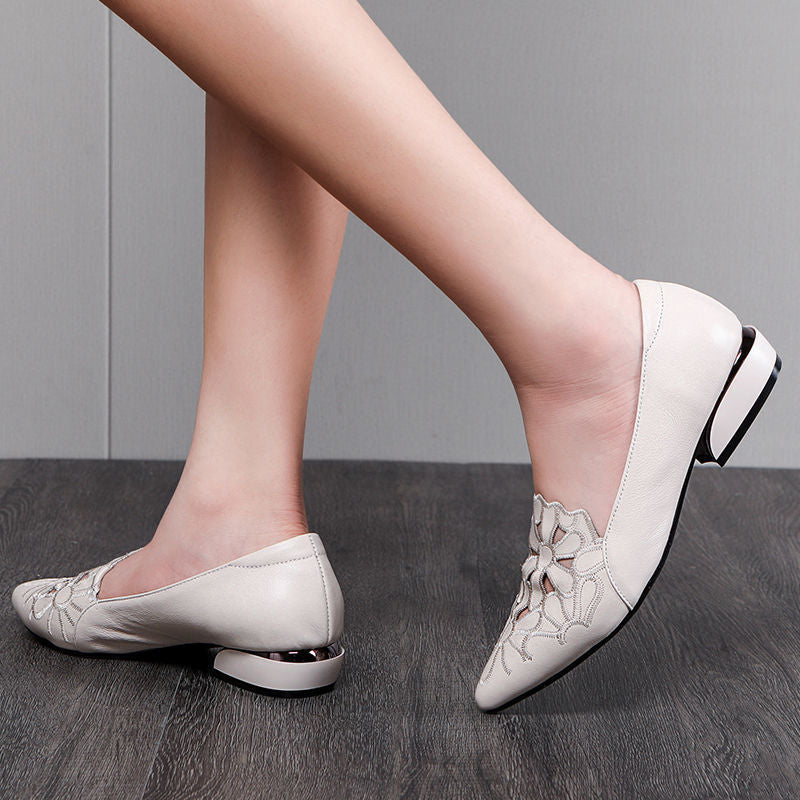 Damen Slingbacks Spitze Elegant mit Dekor Schwarz