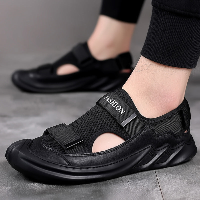 Damen Sandalen Mesh Bequem Verstellbar Sommer