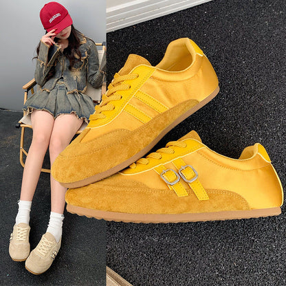 Damen Sneaker Sportlich Wildleder Ergonomisch