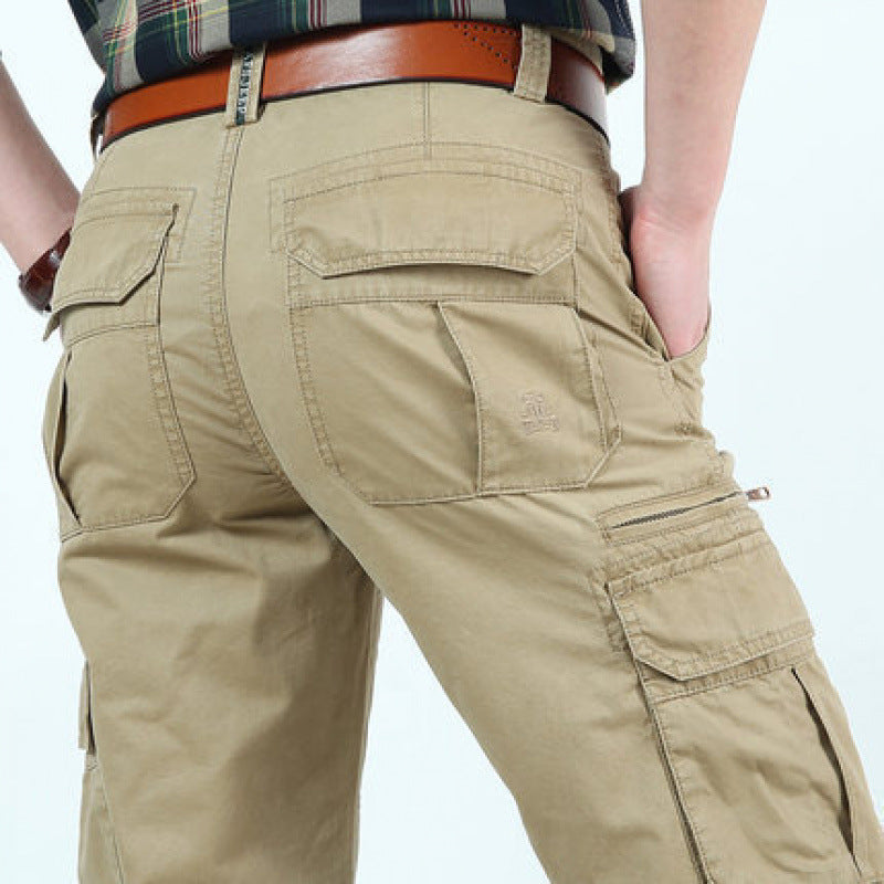 Herren Cargo-Hose Modern Freizeit Bequem