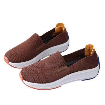 Damen Sneaker Leicht Bequem Slip-On Schuhe