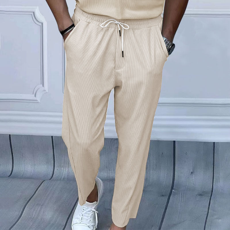 Herren Freizeithose Bequem Elastisch Sportlich