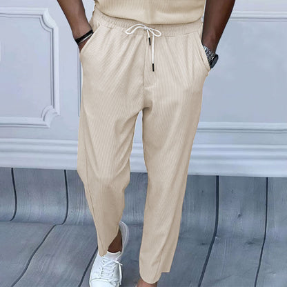 Herren Freizeithose Bequem Elastisch Sportlich