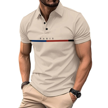 Herren Polo Shirt Freizeit Modern Berlin Style