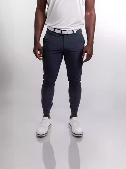 Herren Anzughose Slim Fit Elastisch Mit Taschen