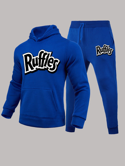 Herren Jogginganzug Set mit Logo, Gemütlich und Bequem