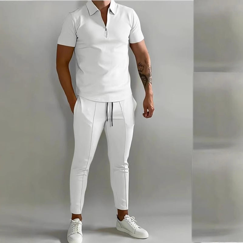 Herren Freizeitset Sportlich Mit Reißverschluss - BerlinGlamour