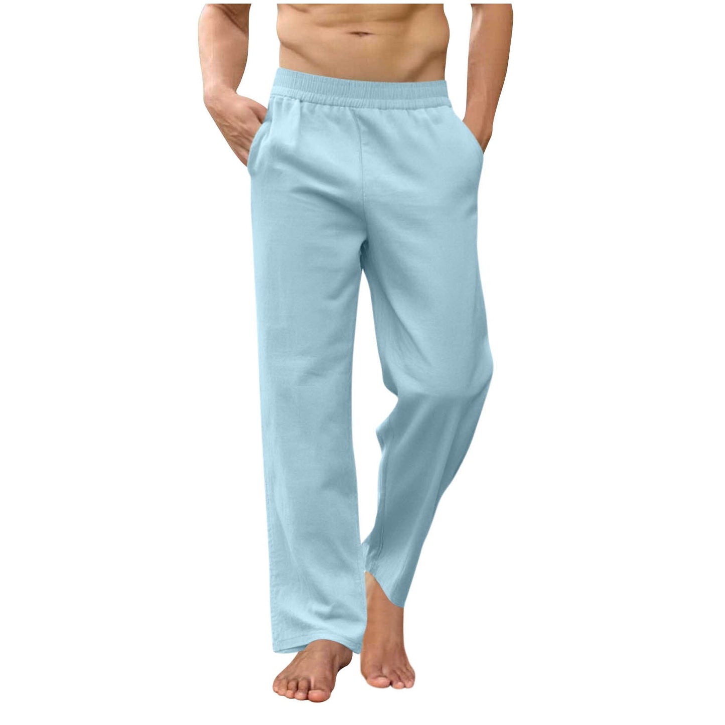 Herren Jogginghose Bequem Freizeit mit Seitentaschen