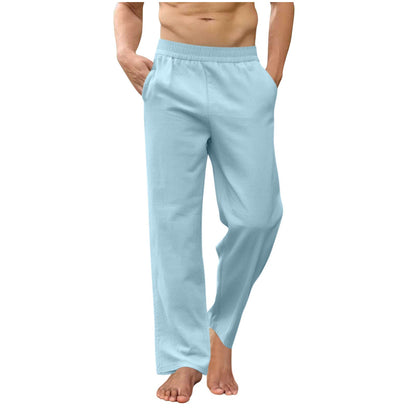 Herren Jogginghose Bequem Freizeit mit Seitentaschen