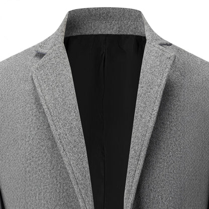 Herren Blazer Elegant Strukturiert Hochwertig Modern