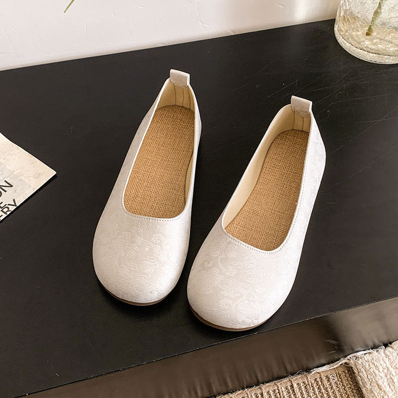 Damen Ballerinas Komfortabel Zeitlos Elegant