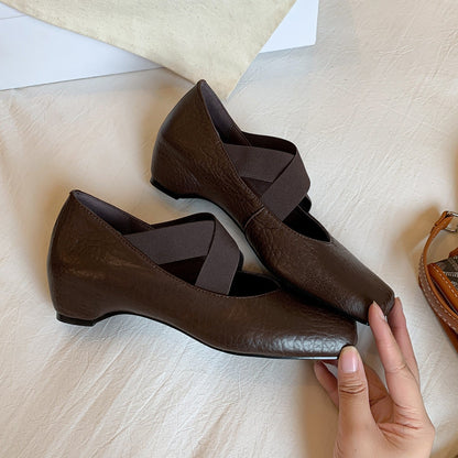 Damen Ballerinas Bequem Elegant Weich - BerlinGlamour