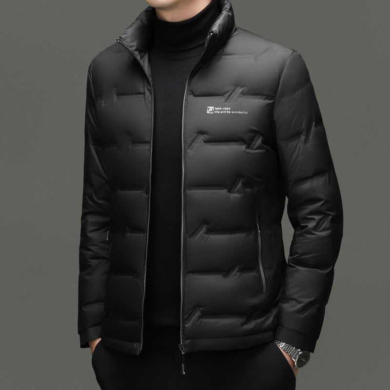 Herren Daunenjacke Warm Leicht Wasserdicht