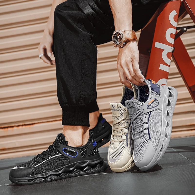 Damen Sneaker Atmungsaktiv Leicht Laufschuhe Mit Dämpfung