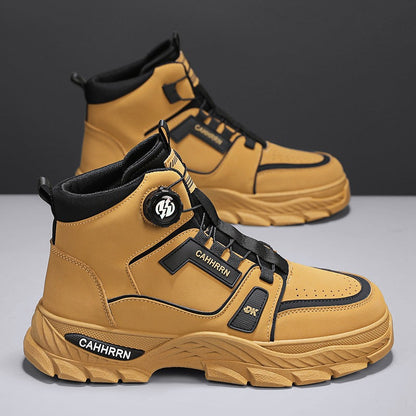 Damen Sneaker High-Top Laufschuhe Schnellschnürsystem Sportlich