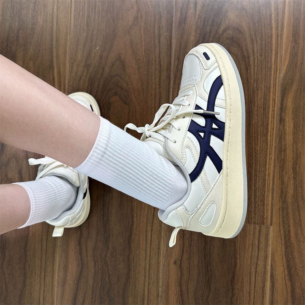 Damen Sneaker Sportlich Laufschuhe Weiß