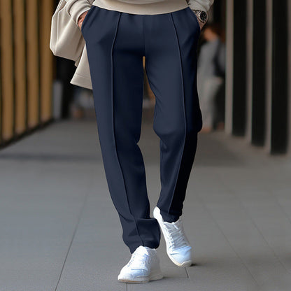 Herren Jogginghose Sportlich Elastisch Mit Seiteneinsätzen