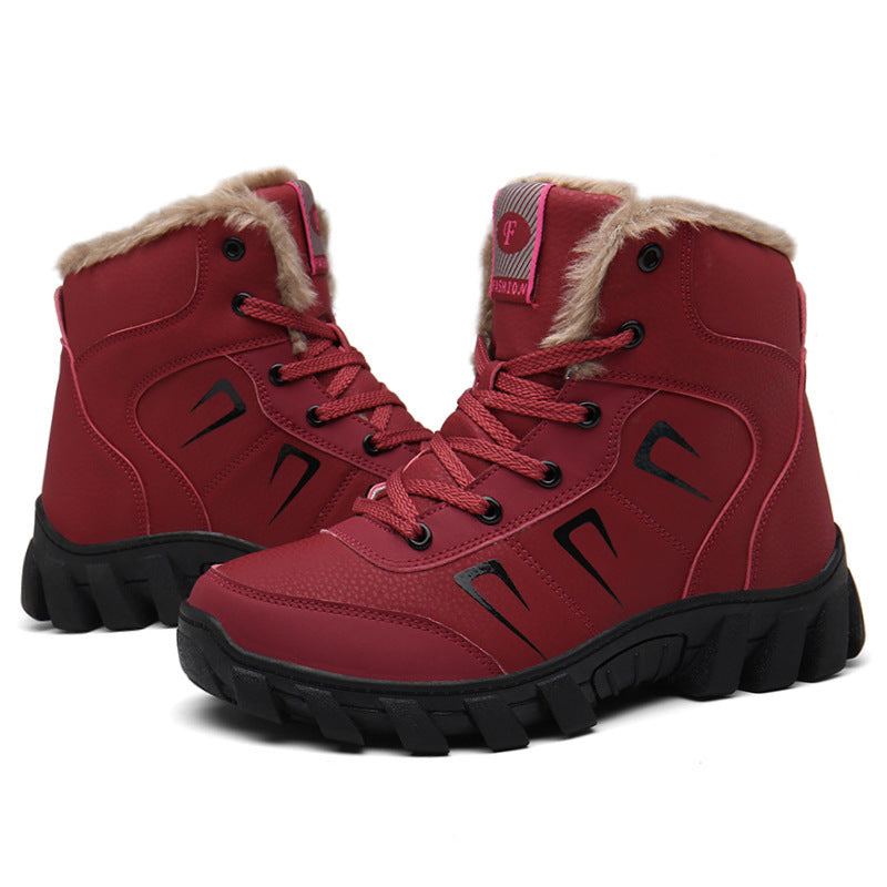 Damen Winterstiefel Isoliert Wärmend Rutschfest