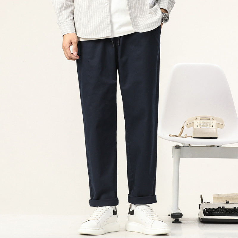 Herren Chino Hose Bequem Elegant Slim Fit