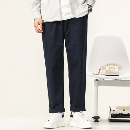 Herren Chino Hose Bequem Elegant Slim Fit