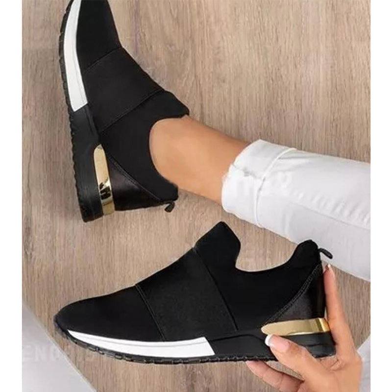 Damen Sneaker Sportlich Atmungsaktiv Mit Mesh-Oberfläche - BerlinGlamour