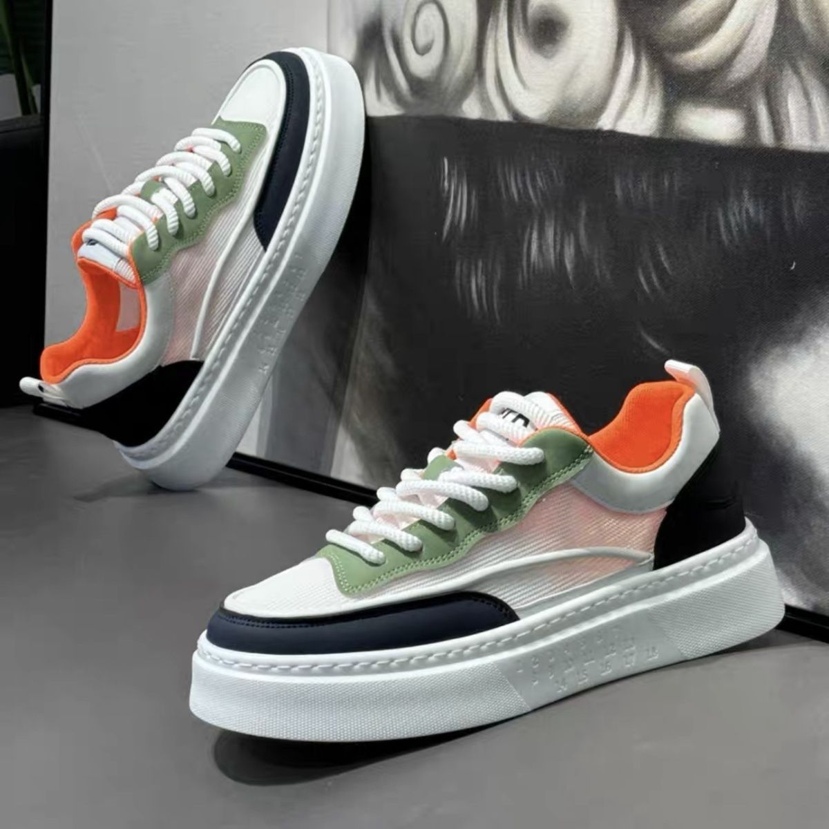 Damen Sneaker Atmungsaktiv Flexibel Laufschuhe Damen - BerlinGlamour