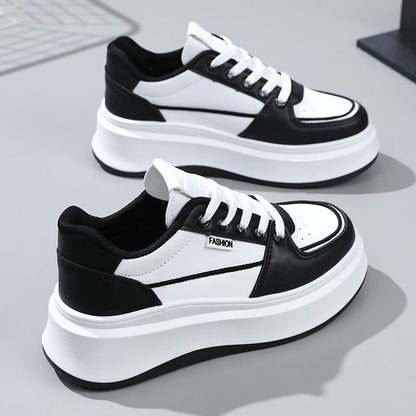 Damen Sneaker Chunky Turnschuhe Weite Passform Bequem