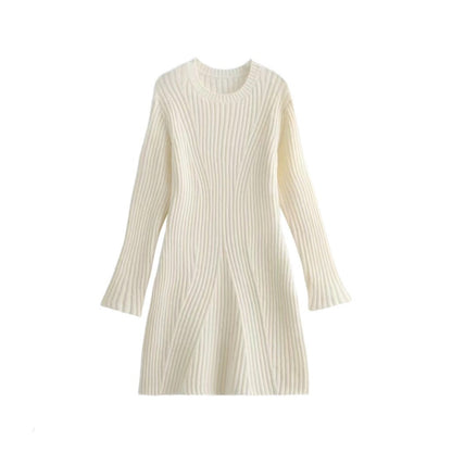 BerlinGlamour Fashion Ripped Knit Dress