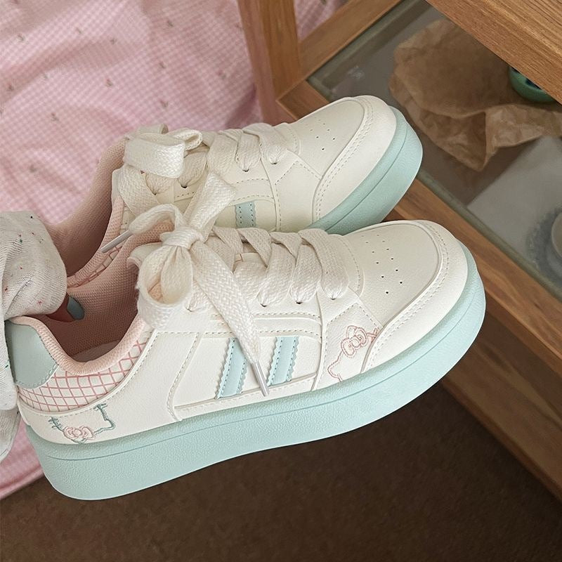 Damen Sneaker Sportlich Weich Bequem Mode