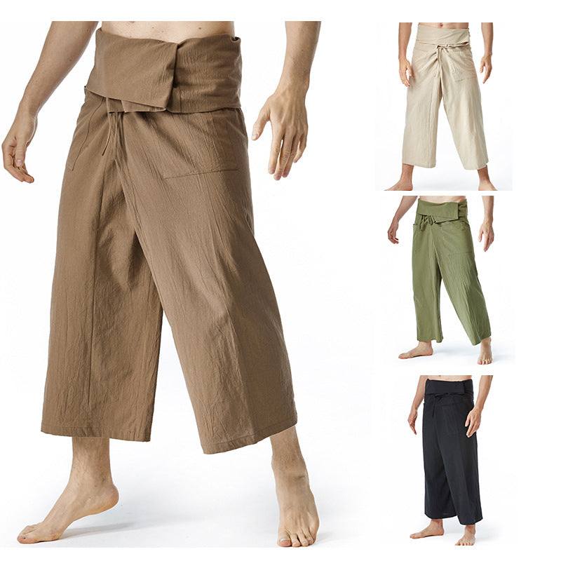 Herrenhose Mit Bundfalten Und Seitentaschen Bequem - BerlinGlamour