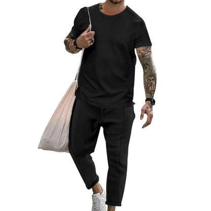 Herren Sportset atmungsaktiv Baumwolle Funktionales Design