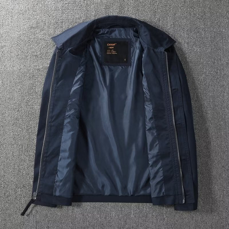 Herren Übergangsjacke Modern mit Taschen Praktisch