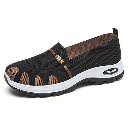 Damen Slip-On Schuhe Bequem Freizeit Schuhe Flexibel