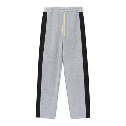 Herren Jogginghose Sportlich Elastisch Mit Knopfleiste