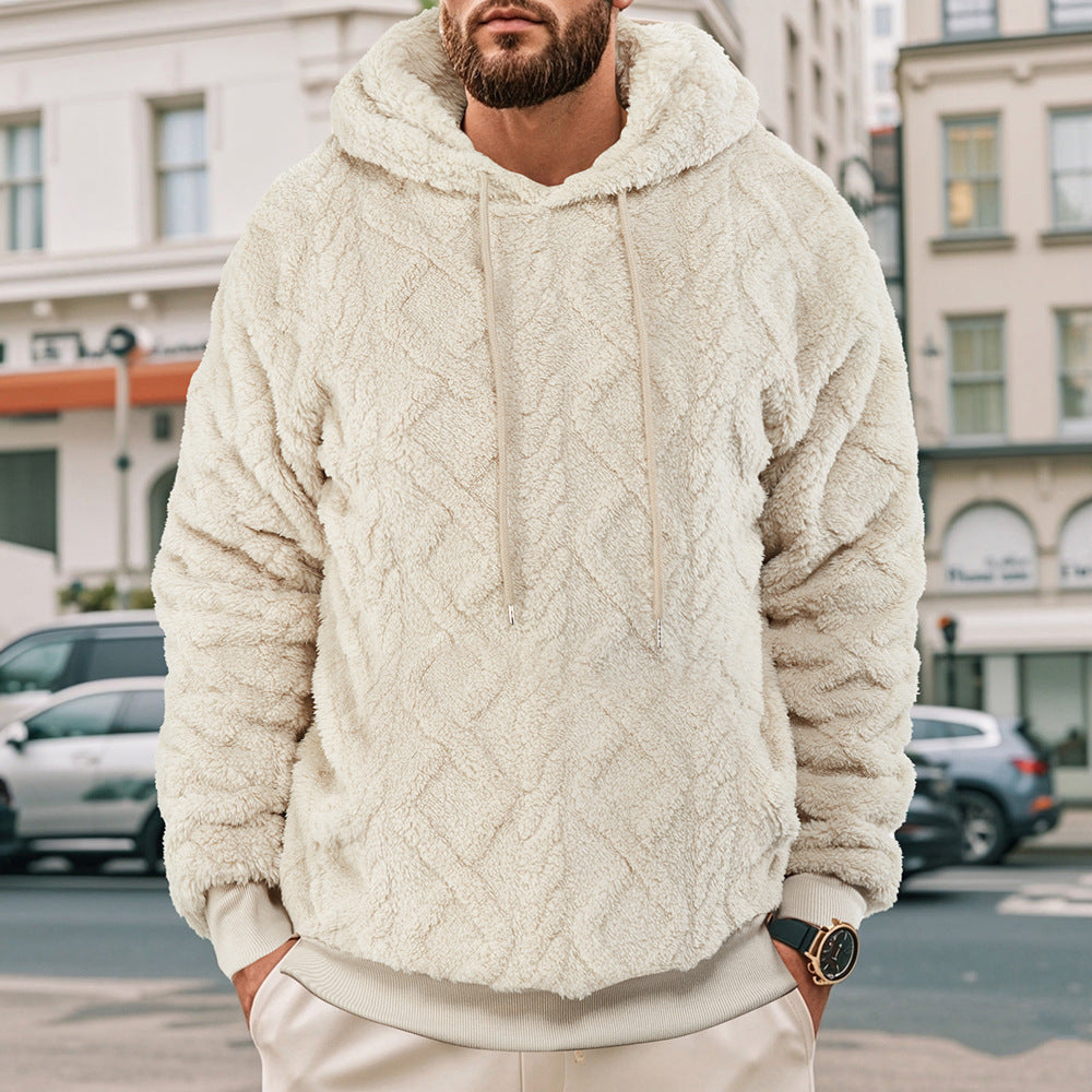 Kapuzenpullover Herren Weich Warm Modern Style - BerlinGlamour