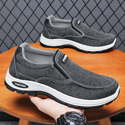 Damen Sneaker Slip-On Bequem mit Dämpfung