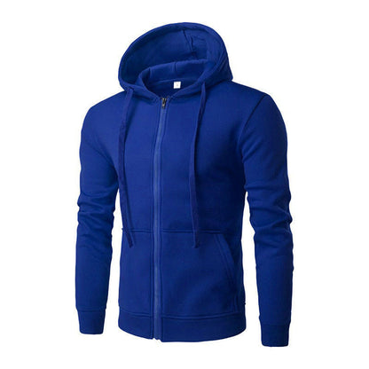 Herren Kapuzenjacke Streetwear Modern Schwarz