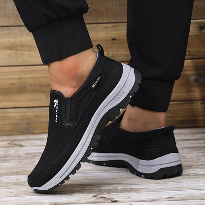 Damen Slip-On Schuhe Atmungsaktiv Rutschfest Bequem