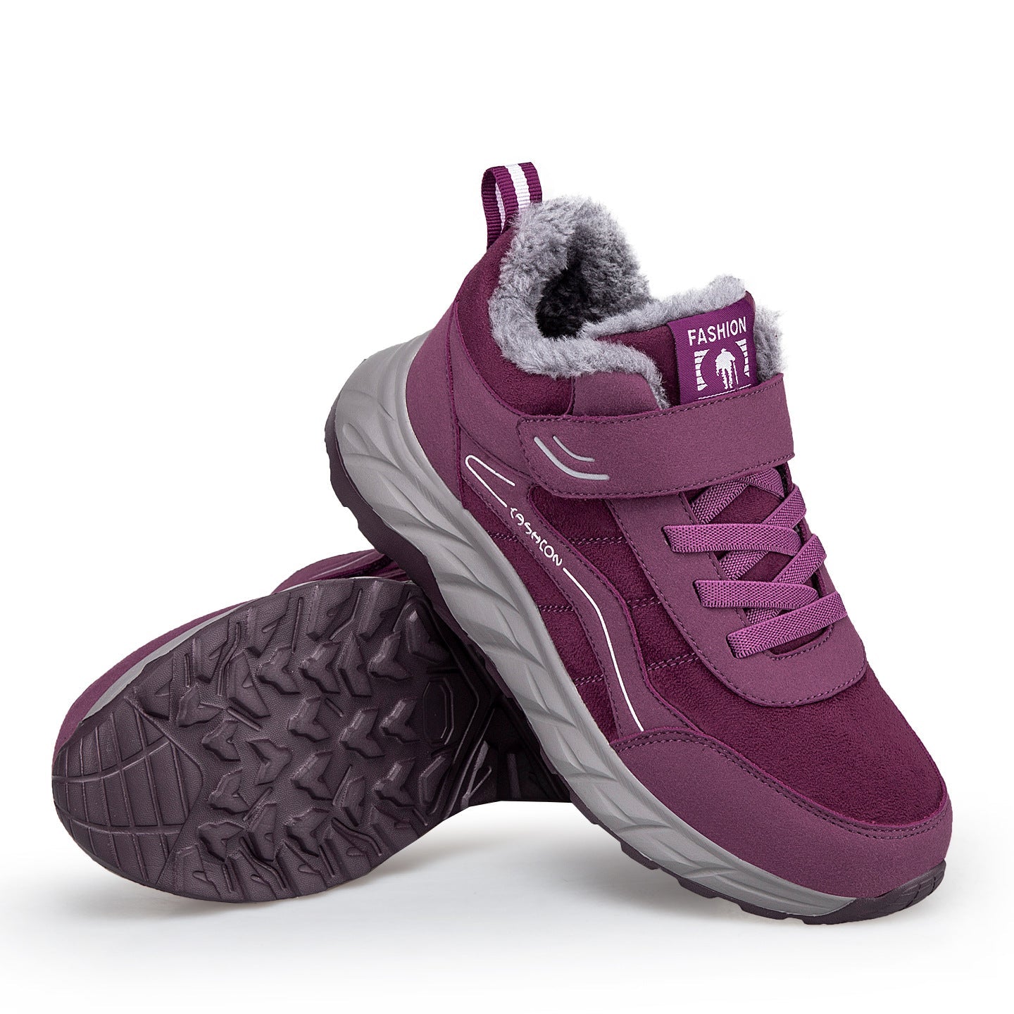 Damen Winter-Sneaker Isoliert Rutschfest Komfortabel