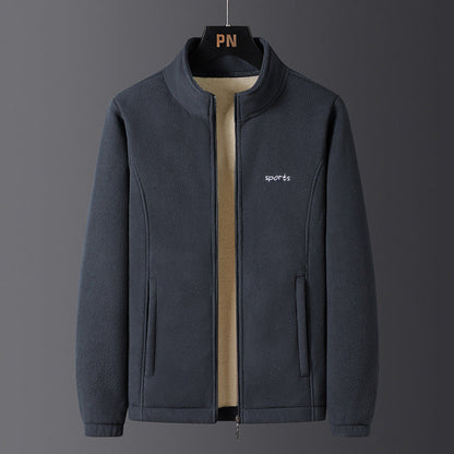 Herren Fleecejacke Warm Kuschelig Soft