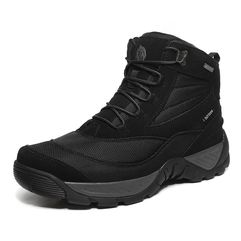 Herren Outdoor-Schuhe Hoch Knöchelschutz Wanderschuhe robust