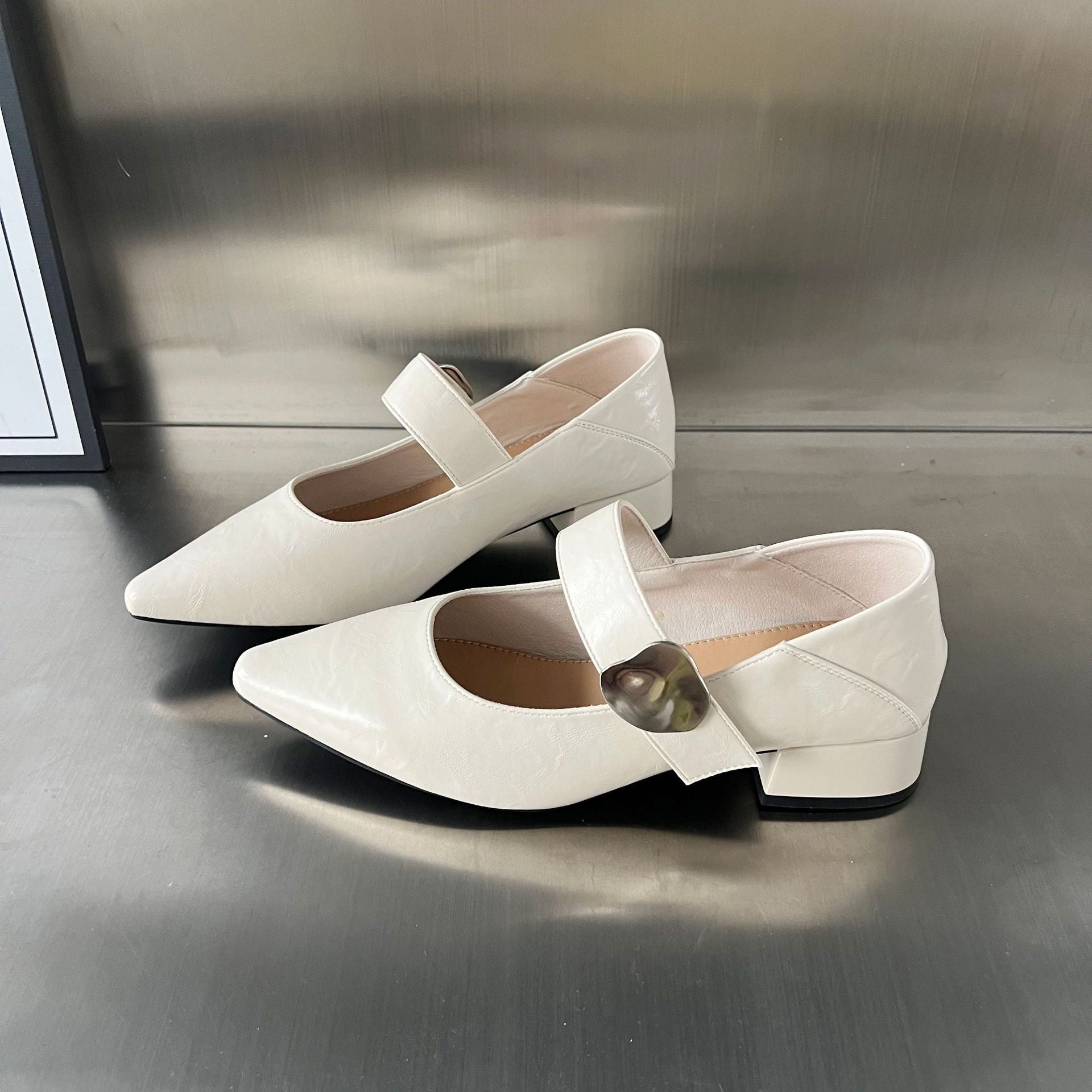 Damen Slingback Ballerinas Modern Elegante Schuhe - BerlinGlamour