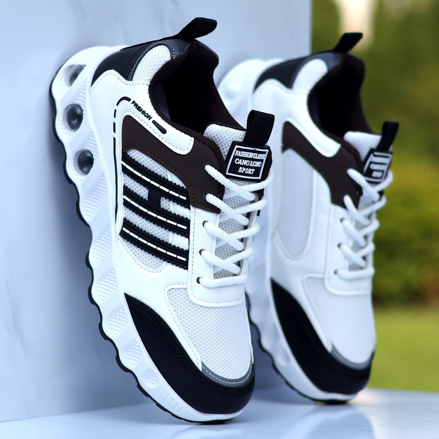 Damen Sneaker Atmungsaktiv Rutschfest Schuhe Sportlich