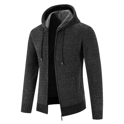 Herren Kapuzenjacke Weich Innenfutter Modern Design
