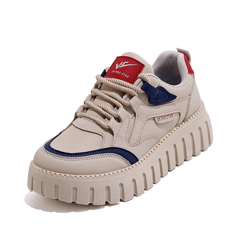 Damen Sneaker PlateauSchuhe Hochwertig Trendig