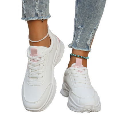 Damen Sportschuhe Fitness Sneaker Laufsohle Weich Komfortabel