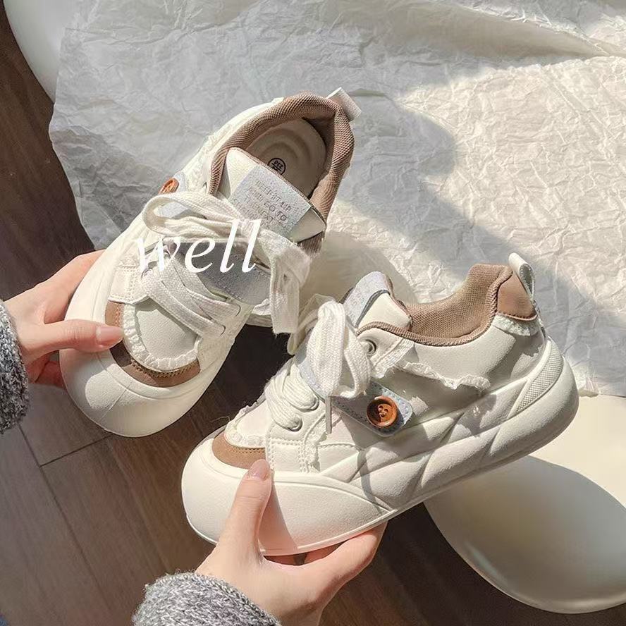Damen Sneaker Sportlich Bequem Laufschuhe mit Schnürsystem
