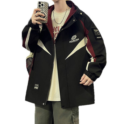 Unisex Übergangsjacke Modern mit Taschen Urban Style