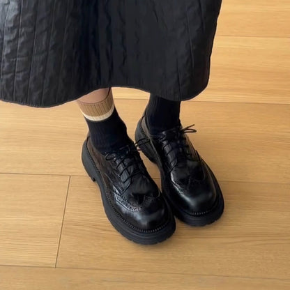 Damen Schnürschuhe Bequem Komfortabel Zeitlos